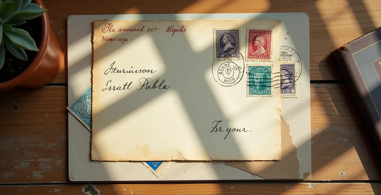 Comparaison entre cachets manuels anciens authentiques et oblitérations mécaniques modernes